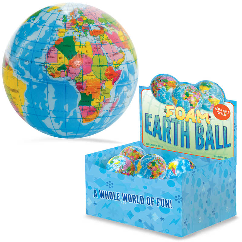 Foam Earth Ball Toy