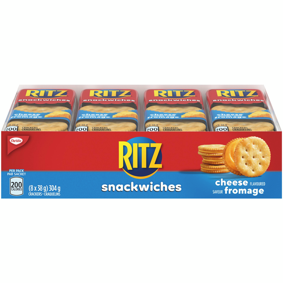 Christie Ritz Cracker Cheese Sandwiches 304g x 8ct