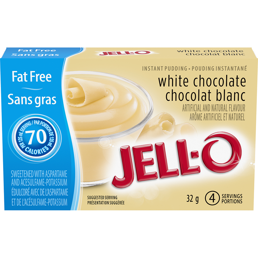 Jell-o White Chocolate Instant Pudding Mix 32g