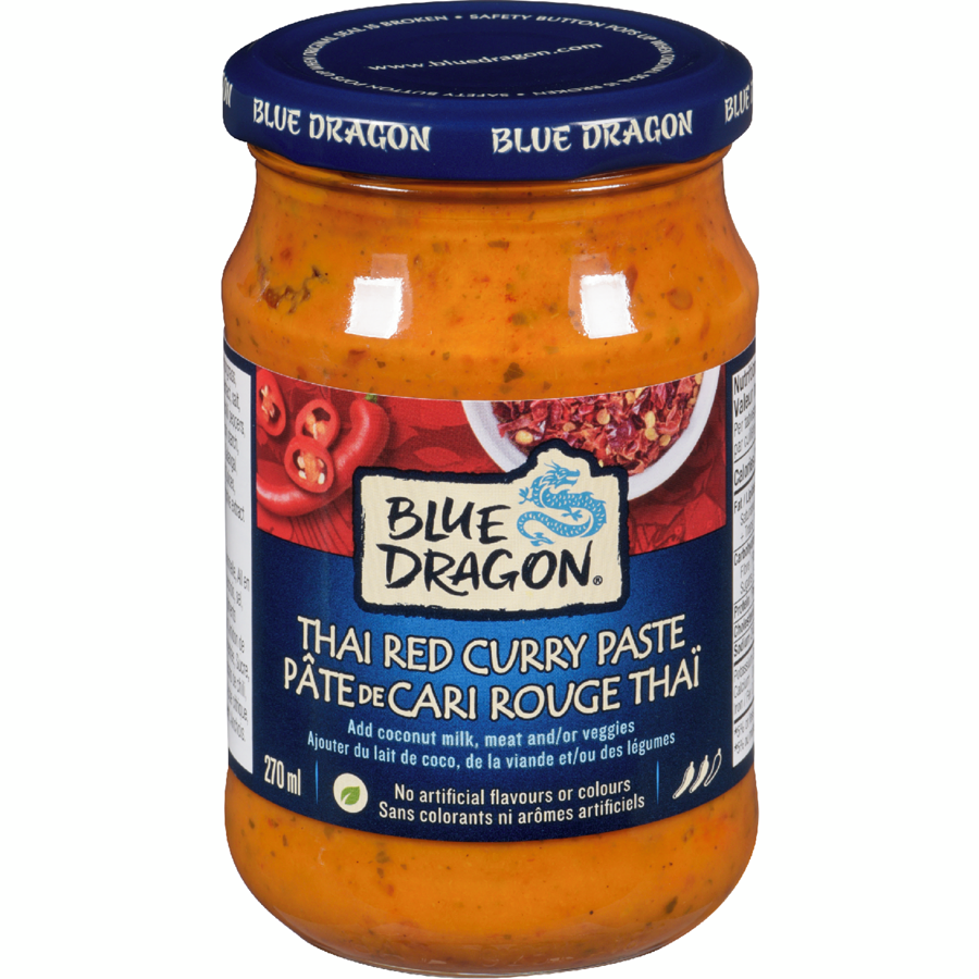 Blue Dragon Thai Red Curry Paste Thai Red Curry Paste 270ml