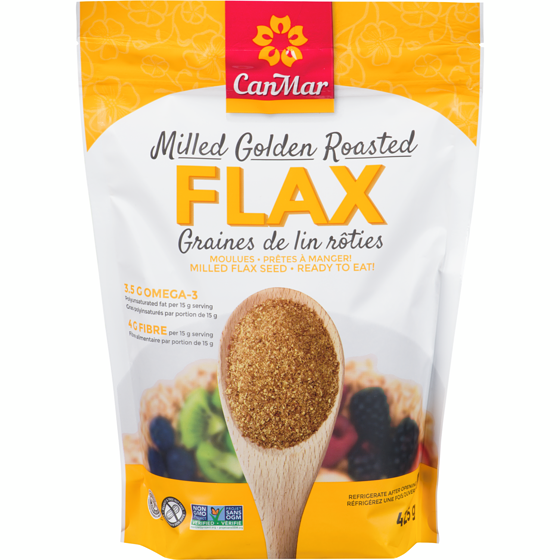 CanMar Milled Golden Roasted Flax Seed 425g