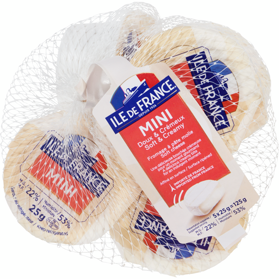 Ile De France Mini Brie 125g 5ct