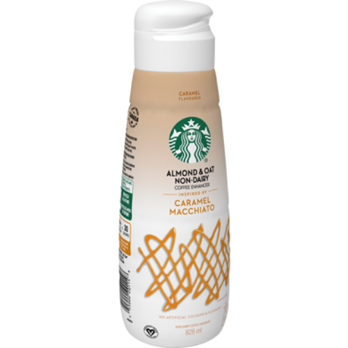 Starbucks Almond & Oat Non-Dairy Caramel Macchiato Coffee Enhancer 828ml