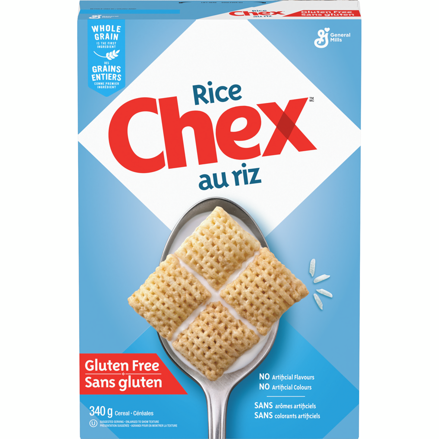 General Mills Rice Chex Cereal 340g