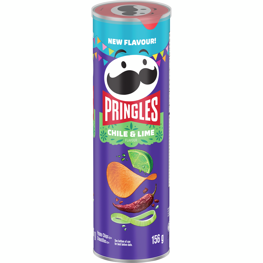 Pringles Chili & Lime Chips 156g