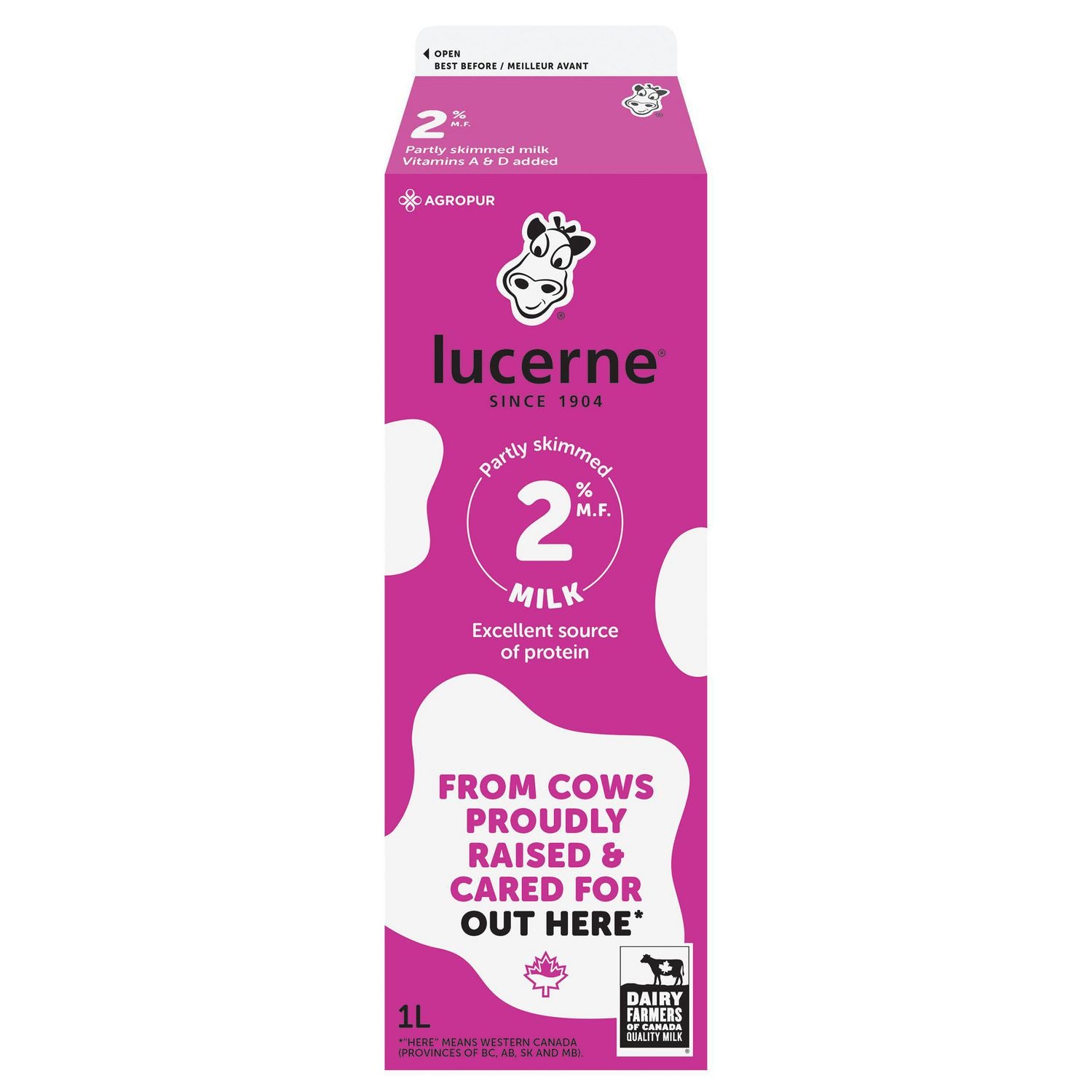 Lucerne 2% Milk 1L