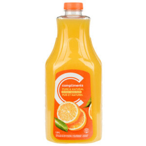 Compliments NFC No Pulp Orange Juice 1.54L (Chilled)