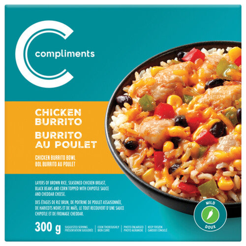 Compliments Chicken Burrito Bowl 300 g