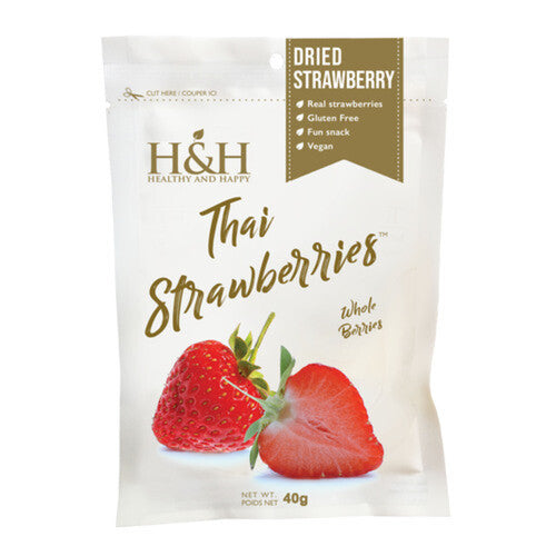 H&H Healthy & Happy Thai Dried Strawberries 180 g