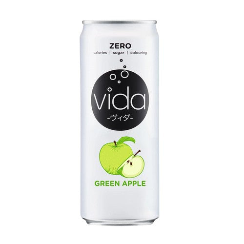 Vida Green Apple Sparkling Water 325ml