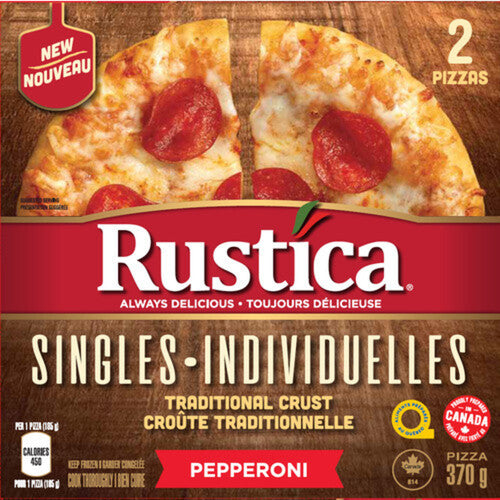 Rustica Singles Pepperoni 370g