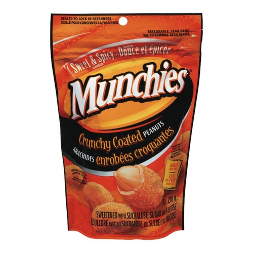 Munchies Crunchy Coated Sweet & Spicy Peanuts 210g