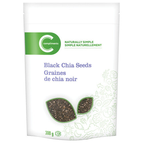 Compliments Black Chia Seeds 300g