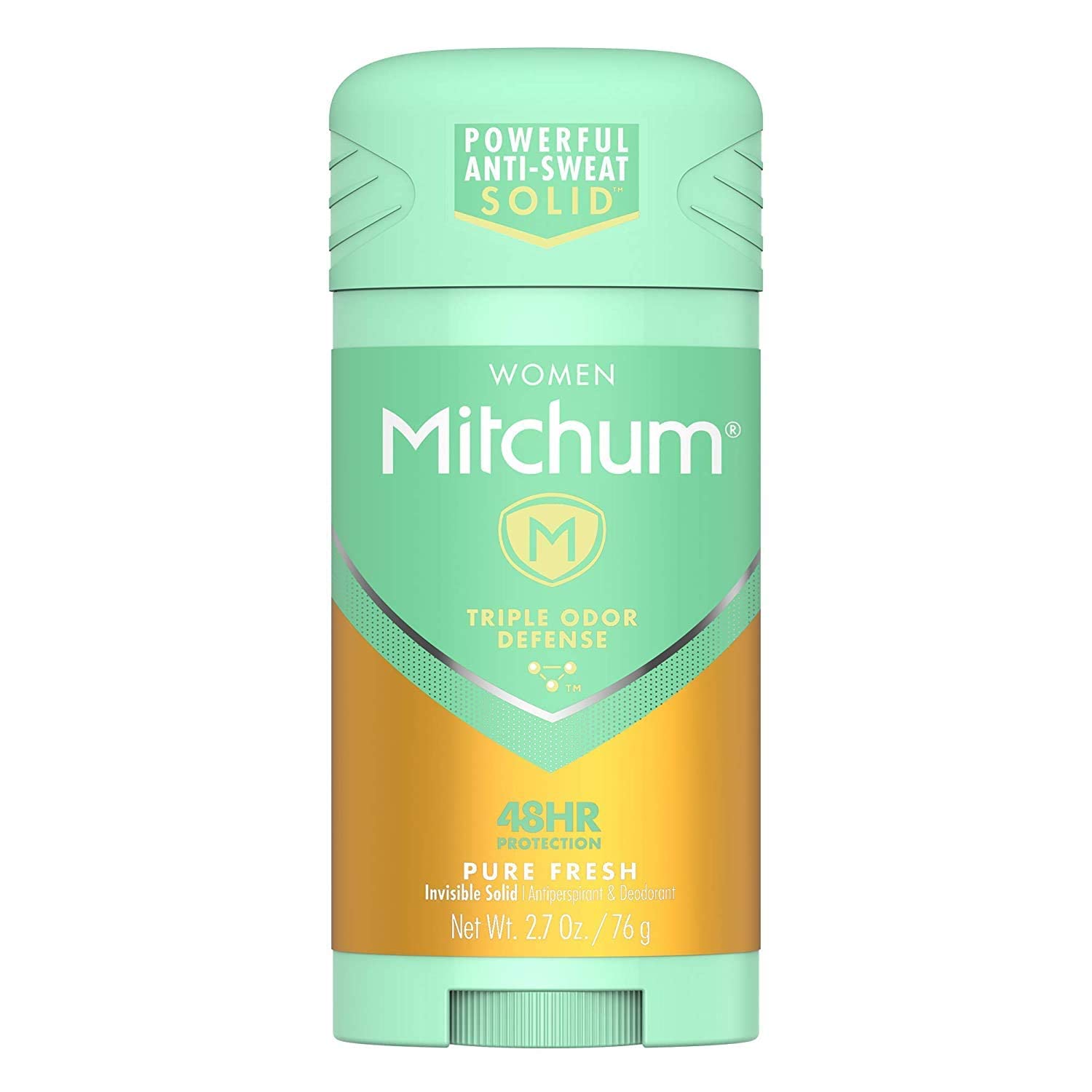 Mitchum Women Pure Fresh 48hr Solid Antiperspirant Deodorant 76g