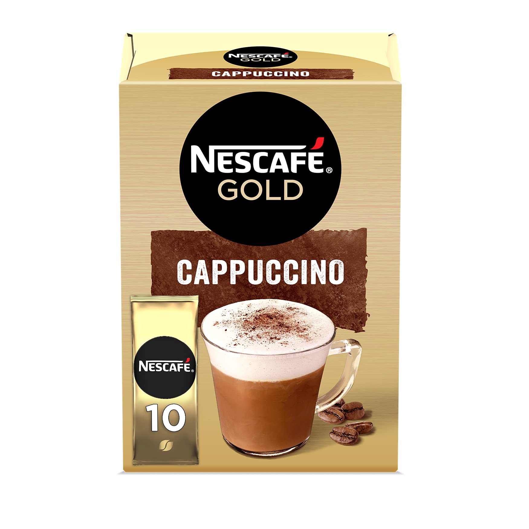 Nescafe Cappuccino Instant Coffee Sachets 14g x 8ct
