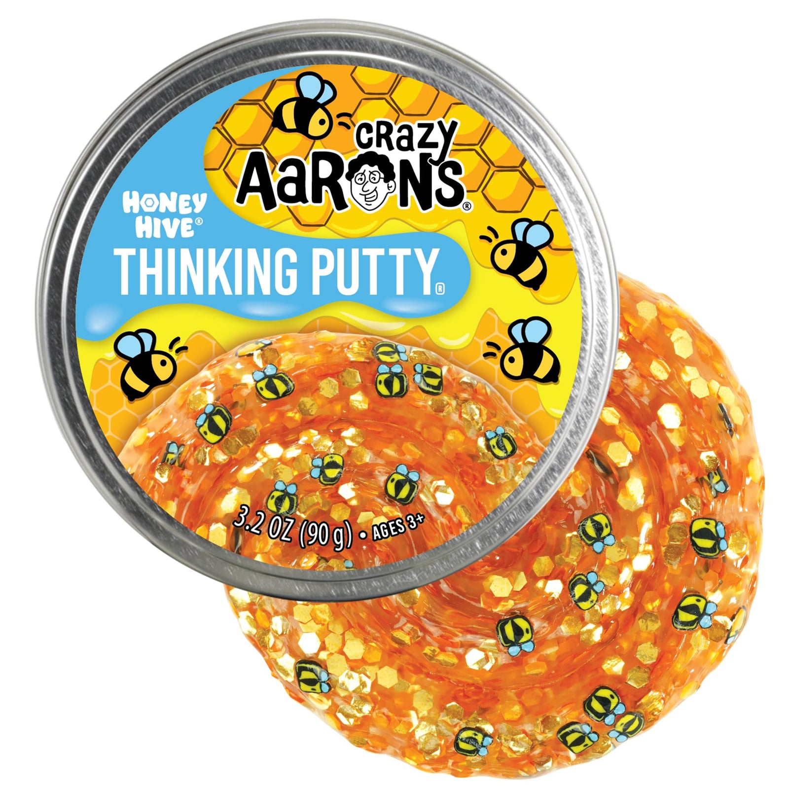 Crazy Aarons Thinking Putty - Honey Hive