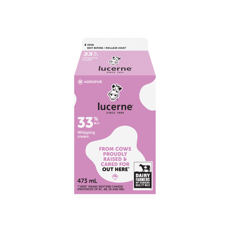 Lucerne Whipping Cream 473ml