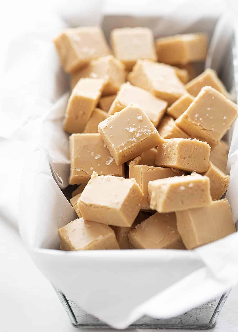 TRIANGLE SHAPED CARAMEL FUDGE