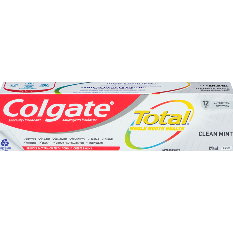Colgate Total Clean Mint Toothpaste 120ml