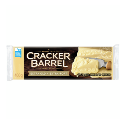 Cracker Barrel Extra Old White Cheddar Cheese 400g