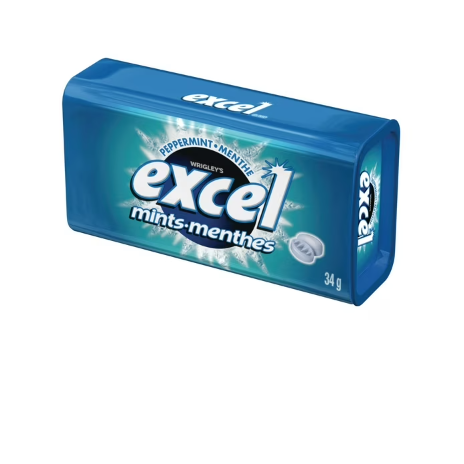 Excel Mints Peppermint 34g