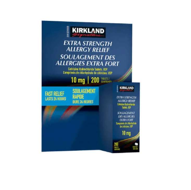Kirkland Extra Strength Allergy Relief 10mg 200ct