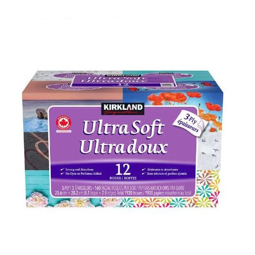 Kirkland Ultra Soft Facial Tissue 1 ct