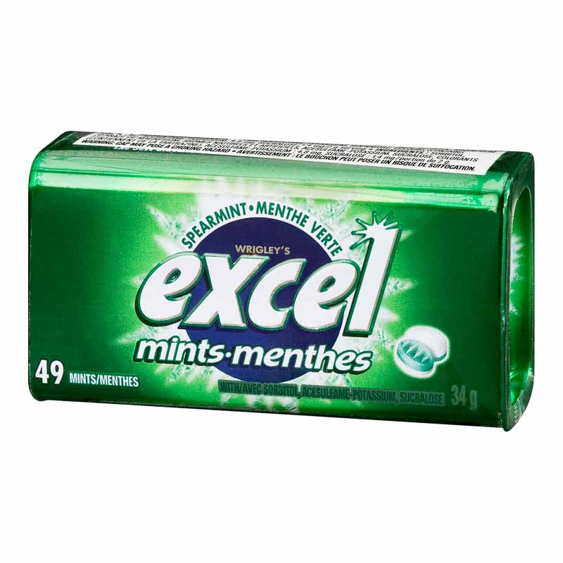 Excel Mints Spearmint 34g