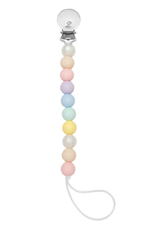LouLou Lollipop Pacifier Clip - Cotton Candy