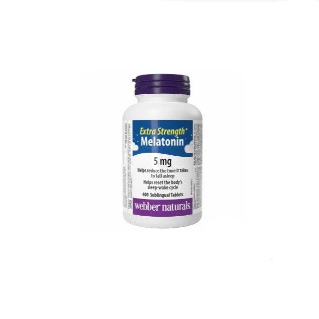 Webber Naturals Extra Strength Melatonin 5mg 400ct