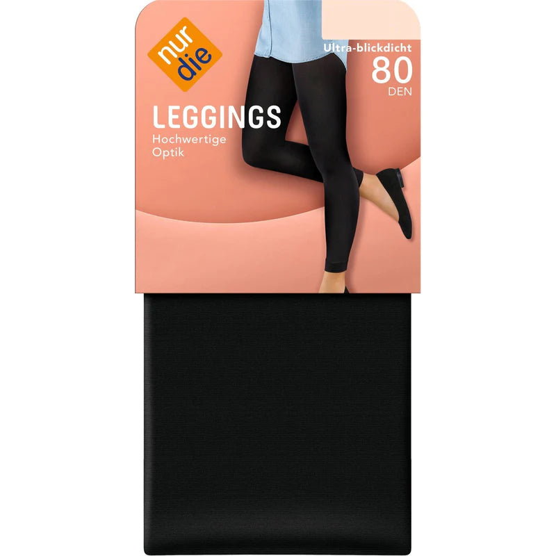 Nur Die Leggings, 80den, Black Size XLarge