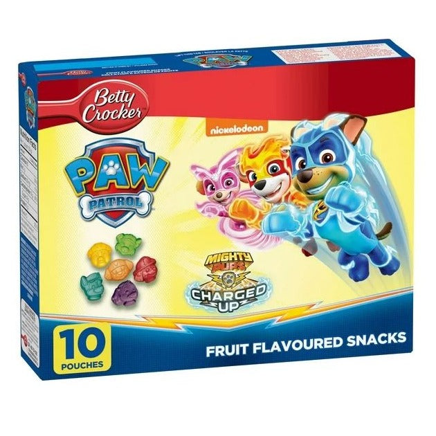 Betty Crocker Paw Patrol Fruit Snacks  226g x 10ct