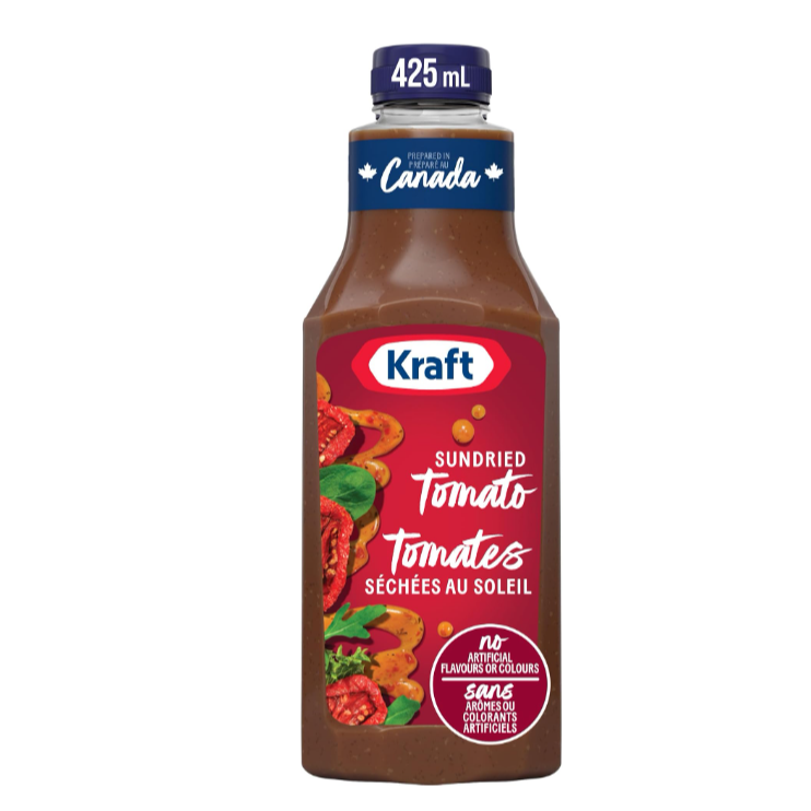 Kraft Sundried Tomato & Oregano Dressing 425 ml
