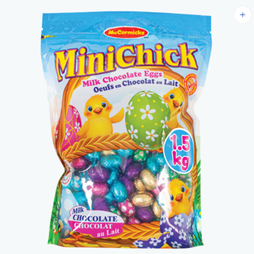 McCormicks Mini Chick Chocolate Eggs 1.5 kg