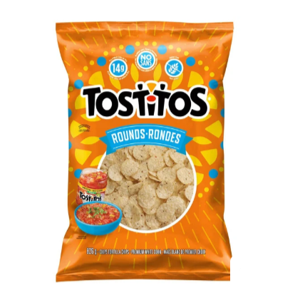 Tostitos Rounds Tortilla Chips 826g