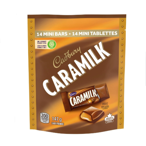 Caramilk Mini Bars 147g