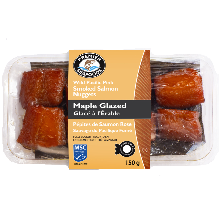 Premier Seafood Candied Maple Salmon Nuggets 150g