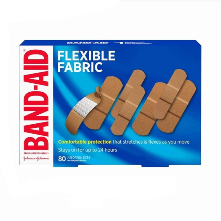 Band-Aid Fabric Assorted Value Pack 80ct
