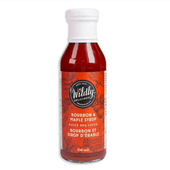 Wildly Delicious BBQ Bourbon & Maple Sauce 350ml