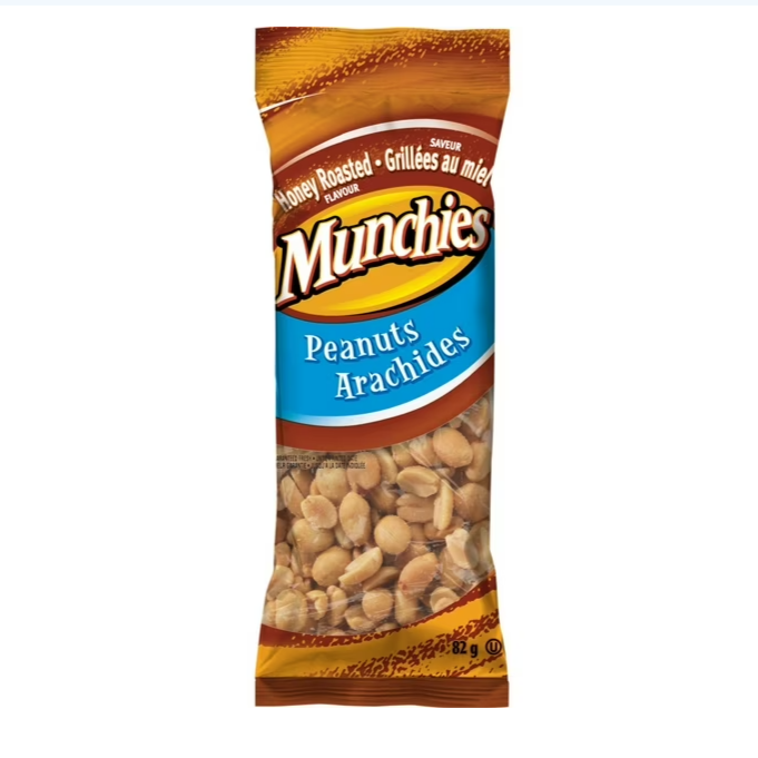 Munchies Honey Roasted Peanuts 82g