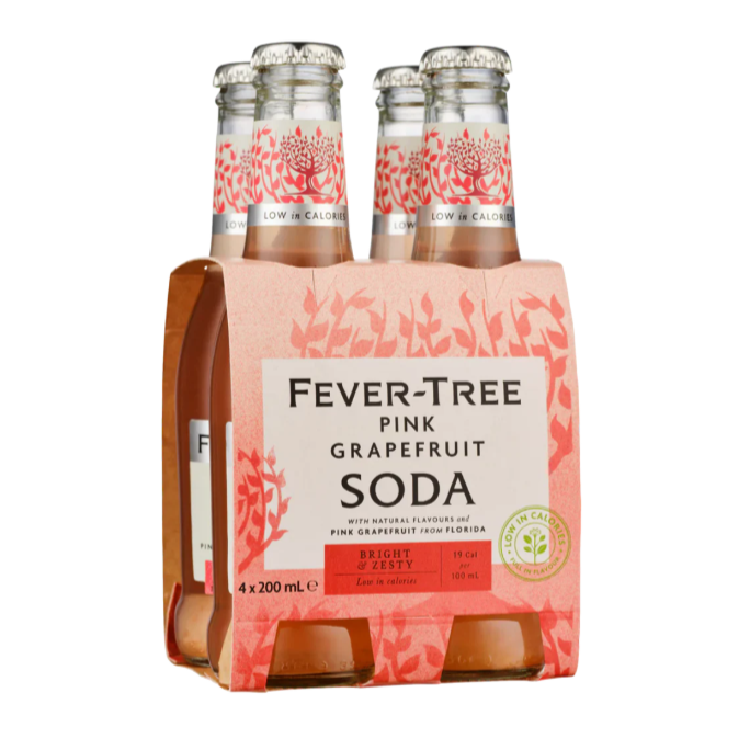 Fever Tree Grapefruit 4pack