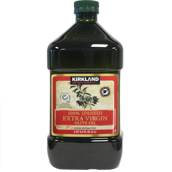 Kirkland 100% Spanish Extra Virgin Olive Oil 3L