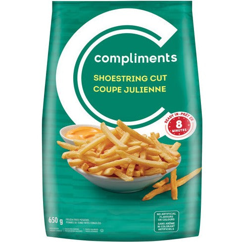 Compliments Shoestring Cut Fries 650g