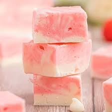 STRAWBERRY CREME FUDGE