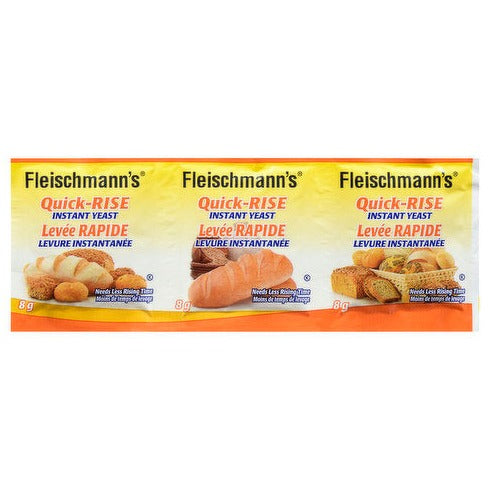 Fleischmanns Quick Rise Instant Yeast 8g x 3