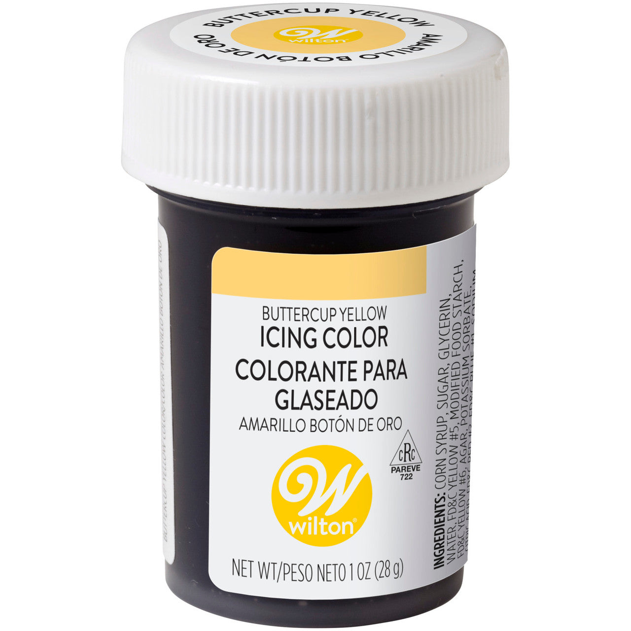 Wilton Buttercup Yellow Icing Color Gel 28g