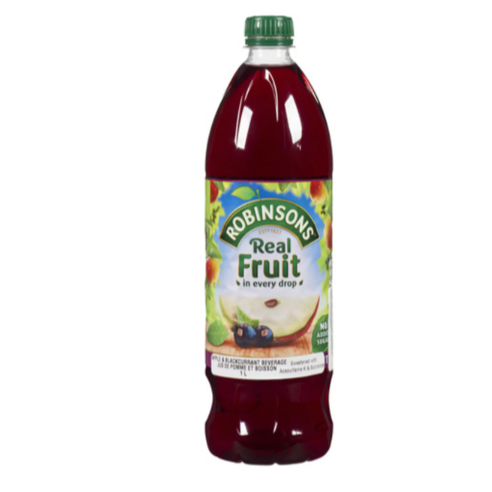 Robinsons Apple & Blackcurrant Concentrate Juice 1L