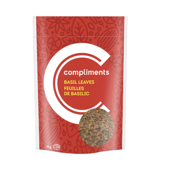 Compliments Basil Leaves 42g