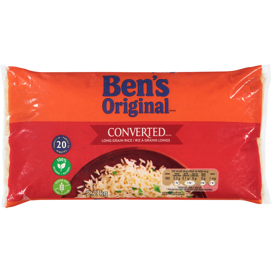 Ben's Converted Original Long Grain Rice 2.2kg