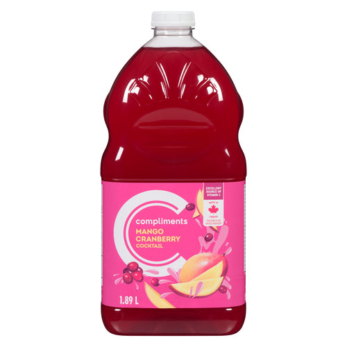 Compliments Cranberry Mango Cocktail 1.89l